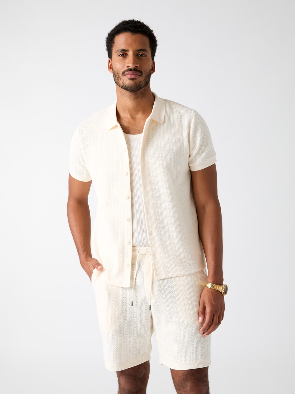 Knitted shirt