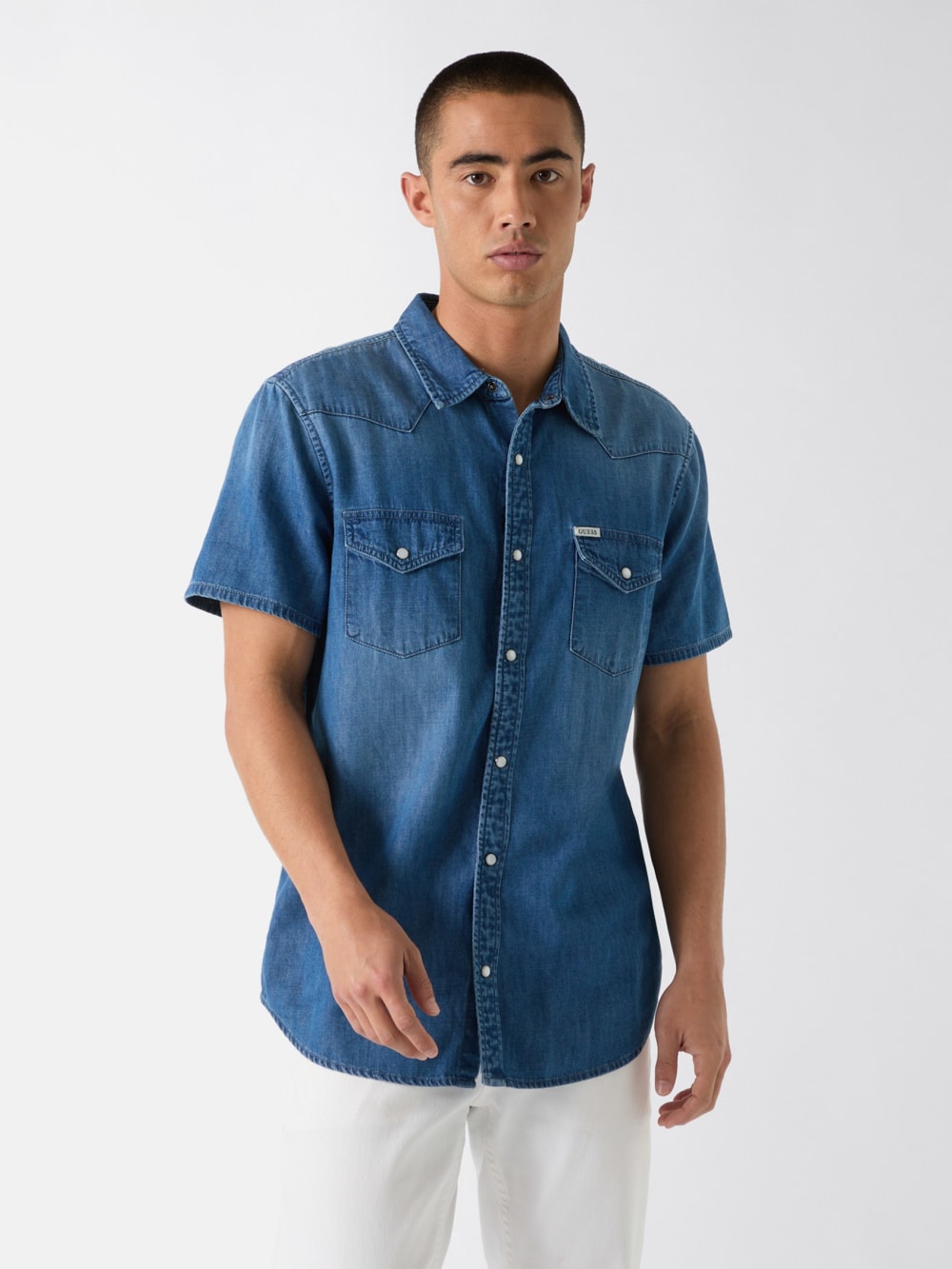 Denim shirt