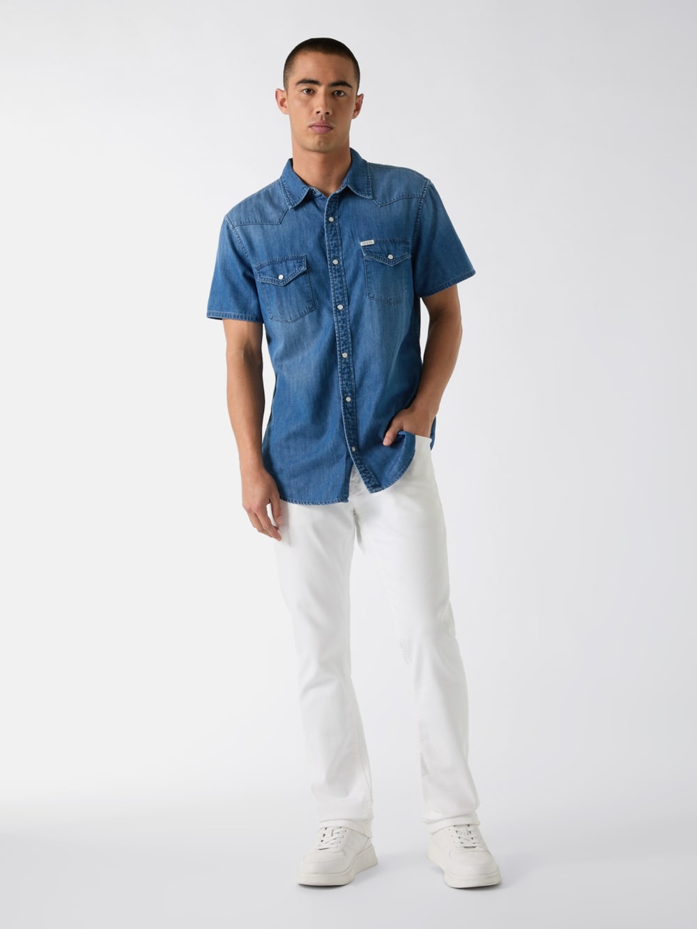 Denim shirt