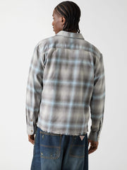 GUESS Originals Eco Plaid Boxy Pocket Shirt