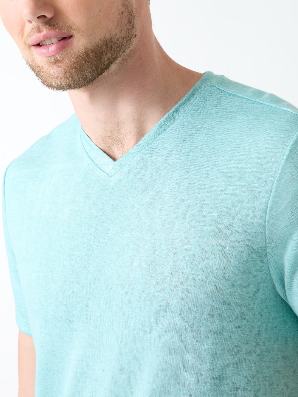 Viscose-blend t-shirt