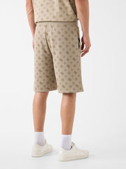 All over logo shorts