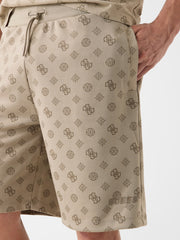 All over logo shorts
