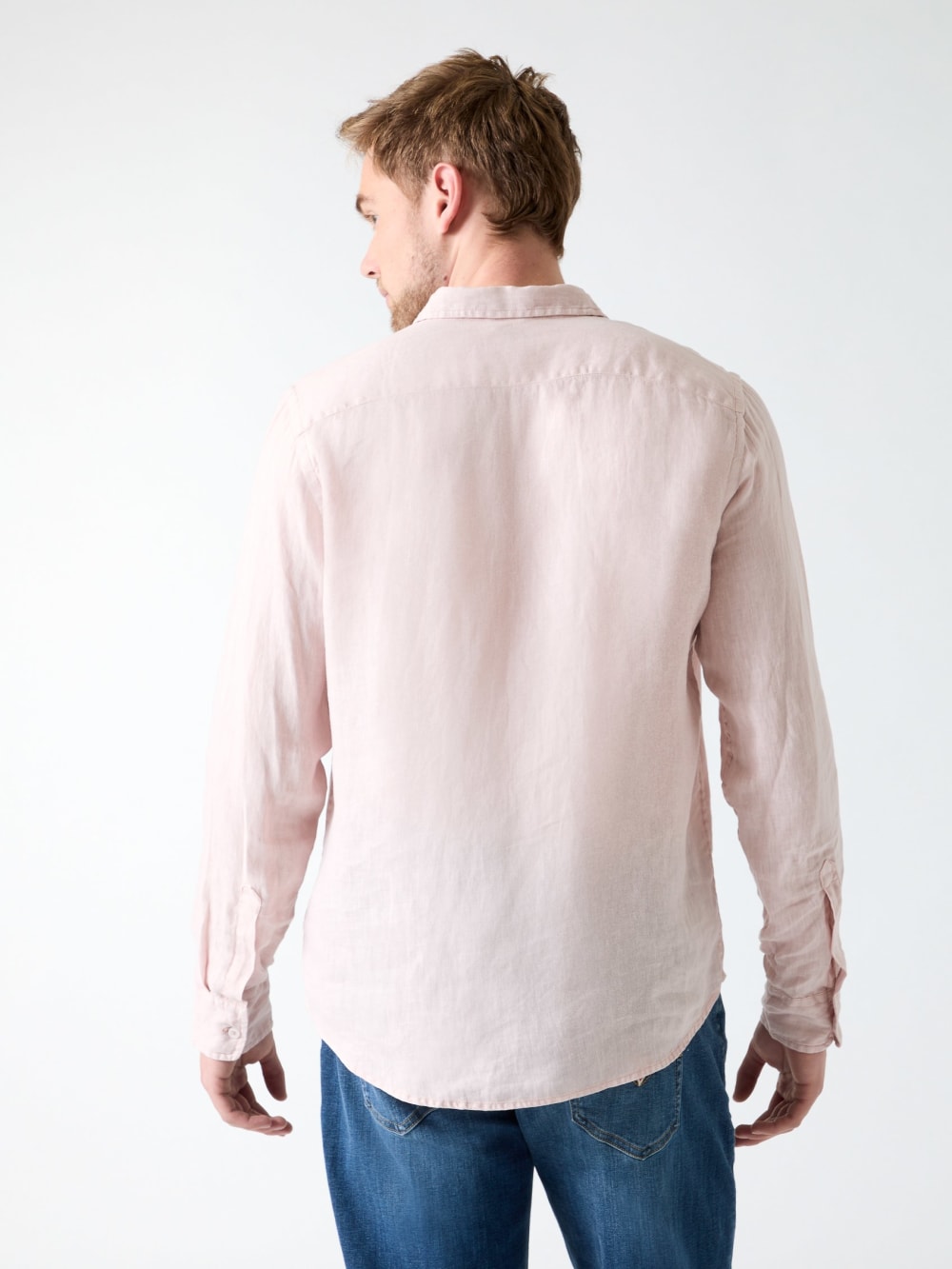 Linen striped shirt