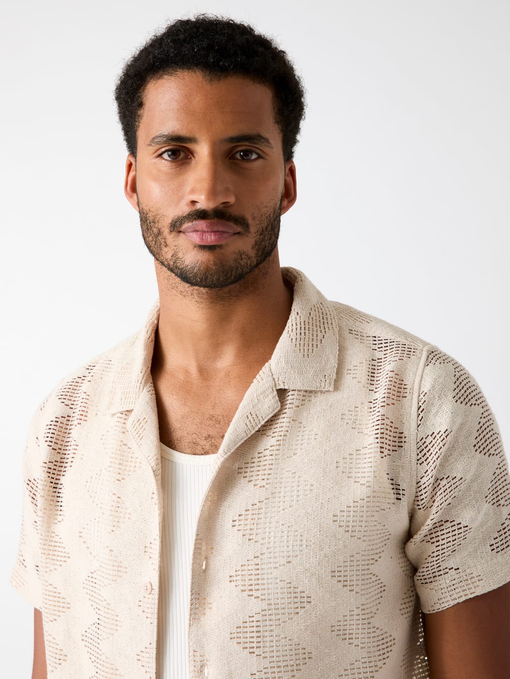 Openwork shirt
