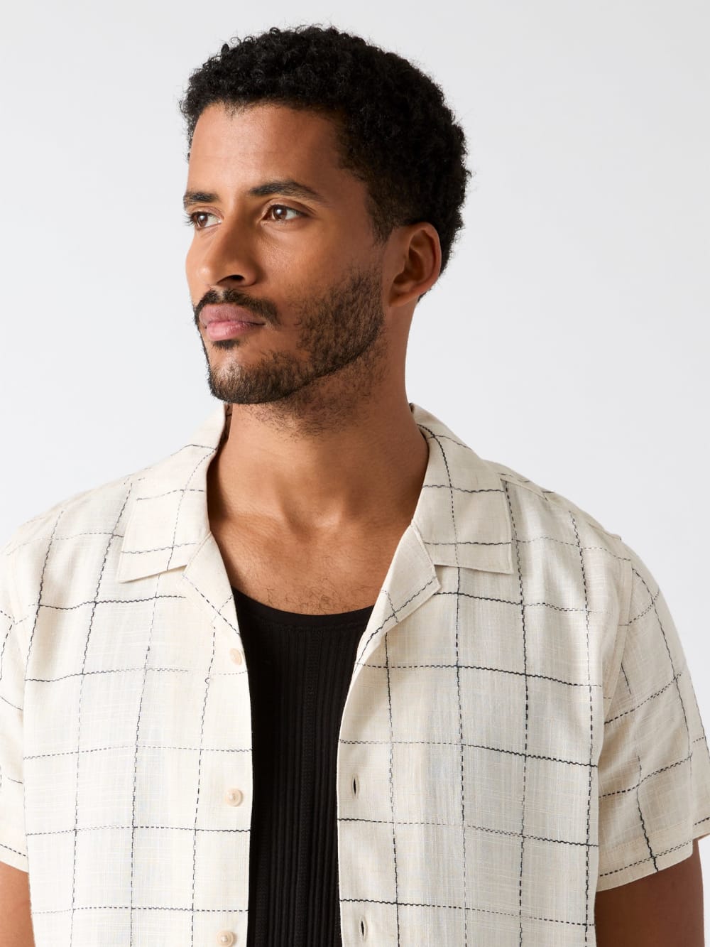 Linen-blend Shirt
