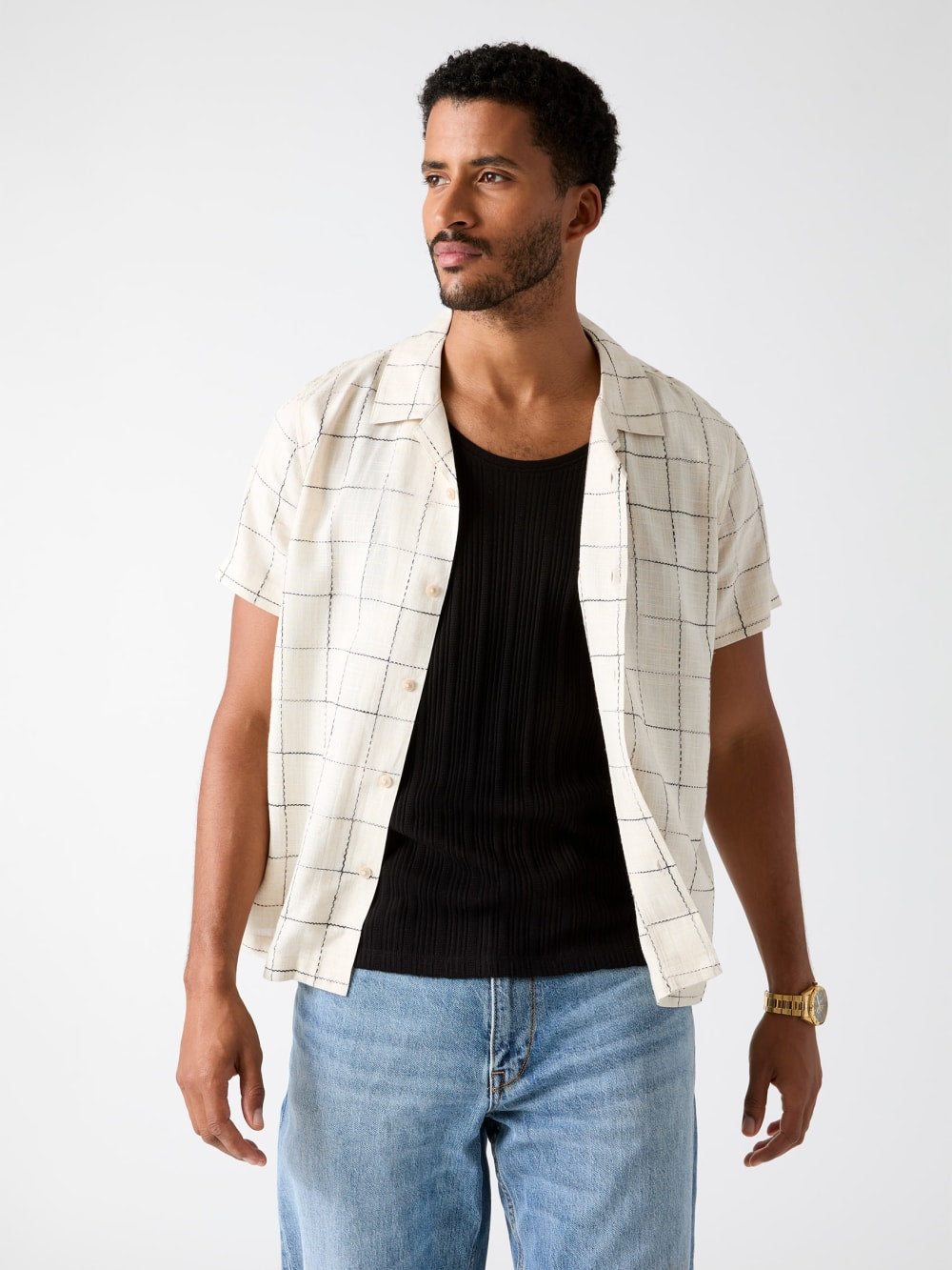 Linen-blend Shirt