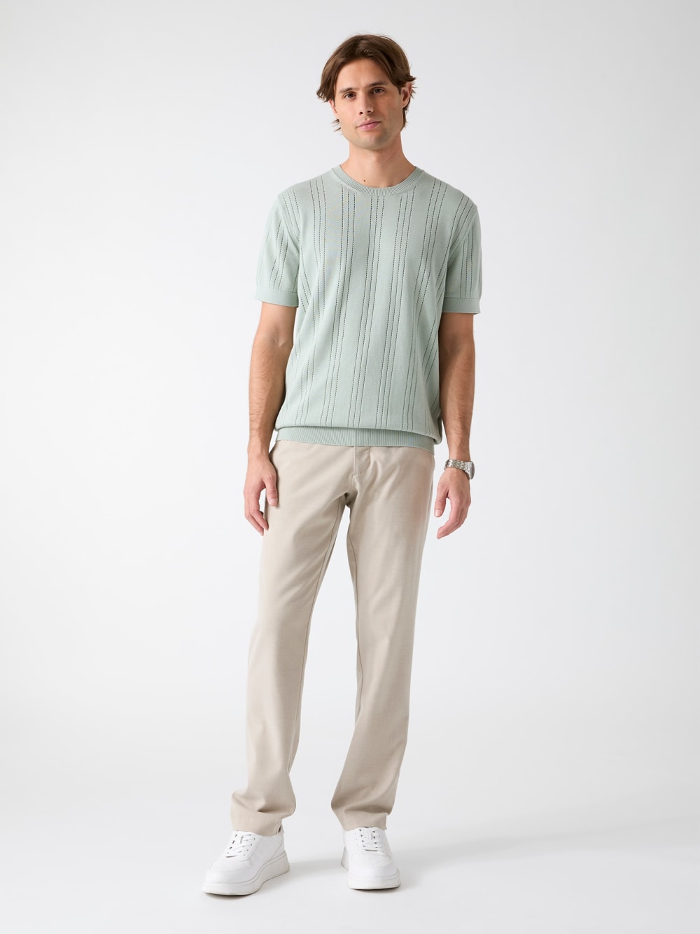 Knitted t-shirt