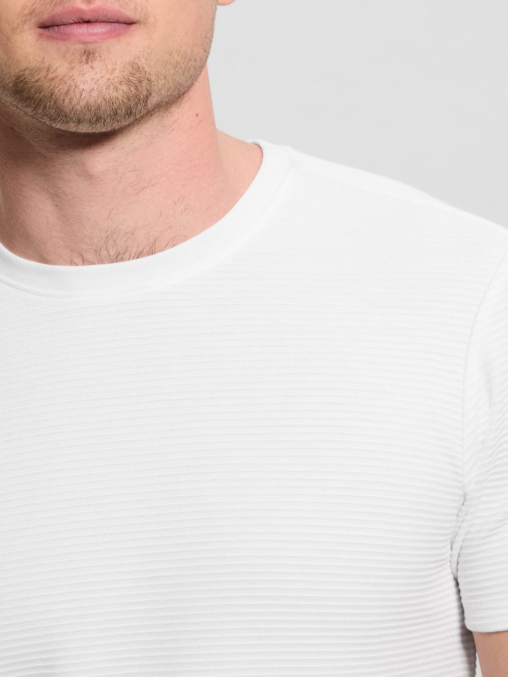 Textured Stripe Tee