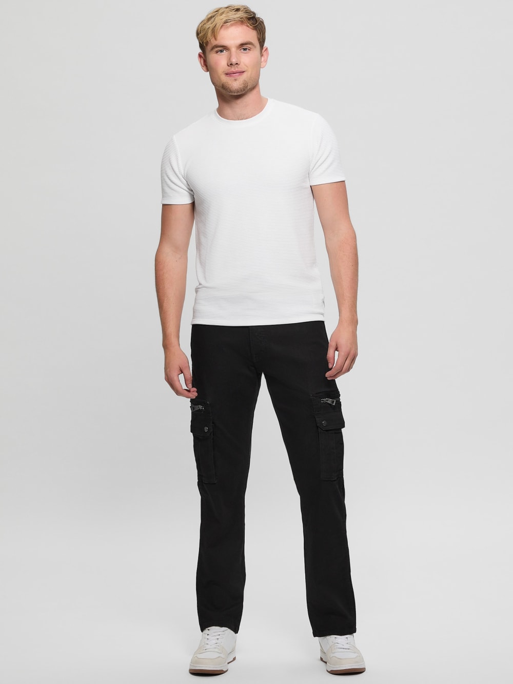 Textured Stripe Tee