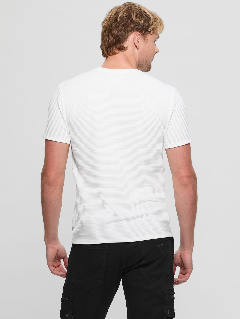 Textured Stripe Tee