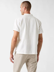Checked texture shirt