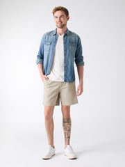 Poplin shorts