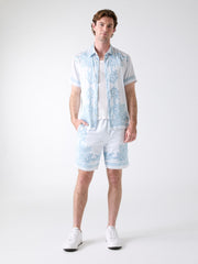 Embroidered shorts