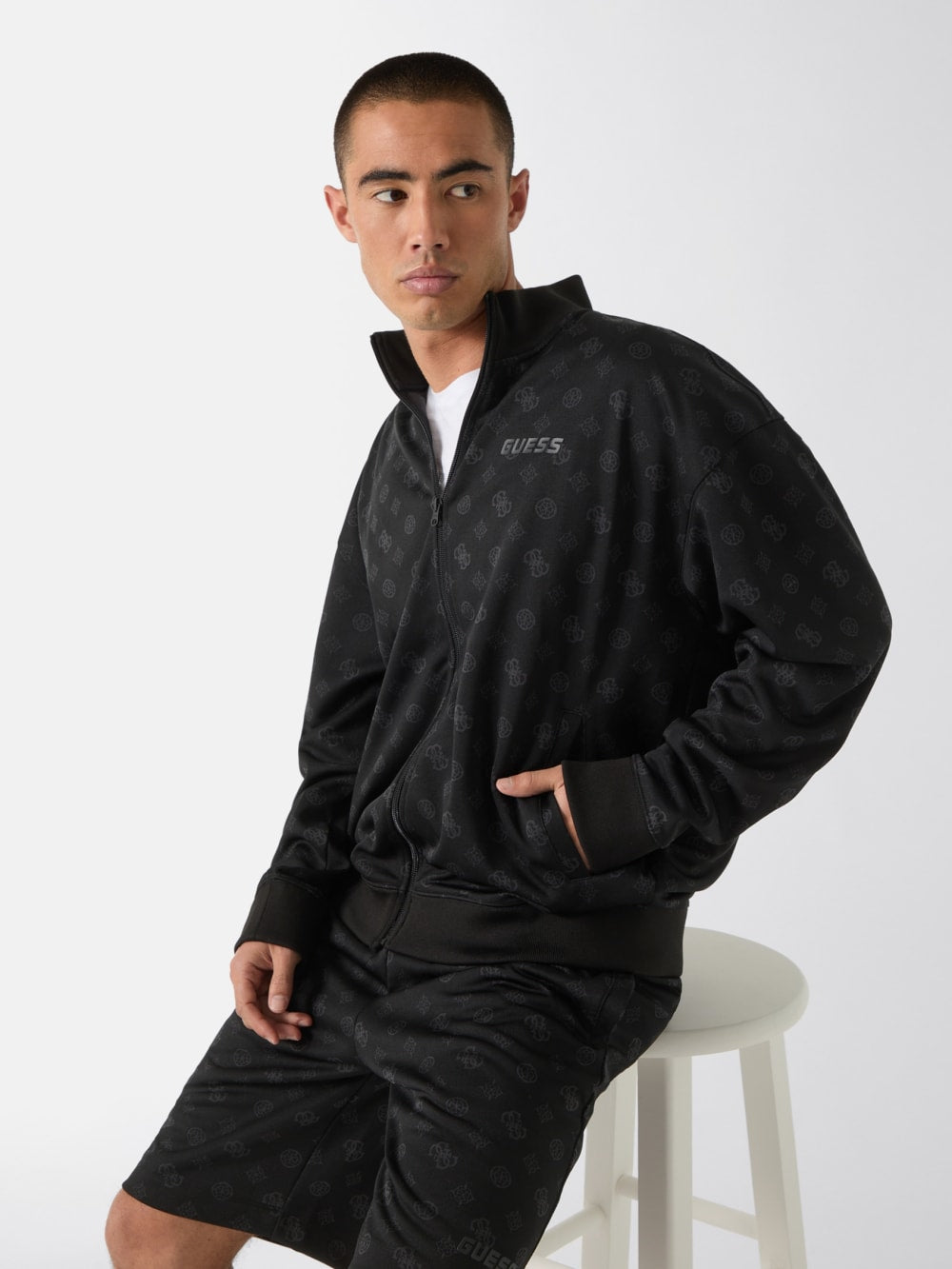 All over logo sweatshirt