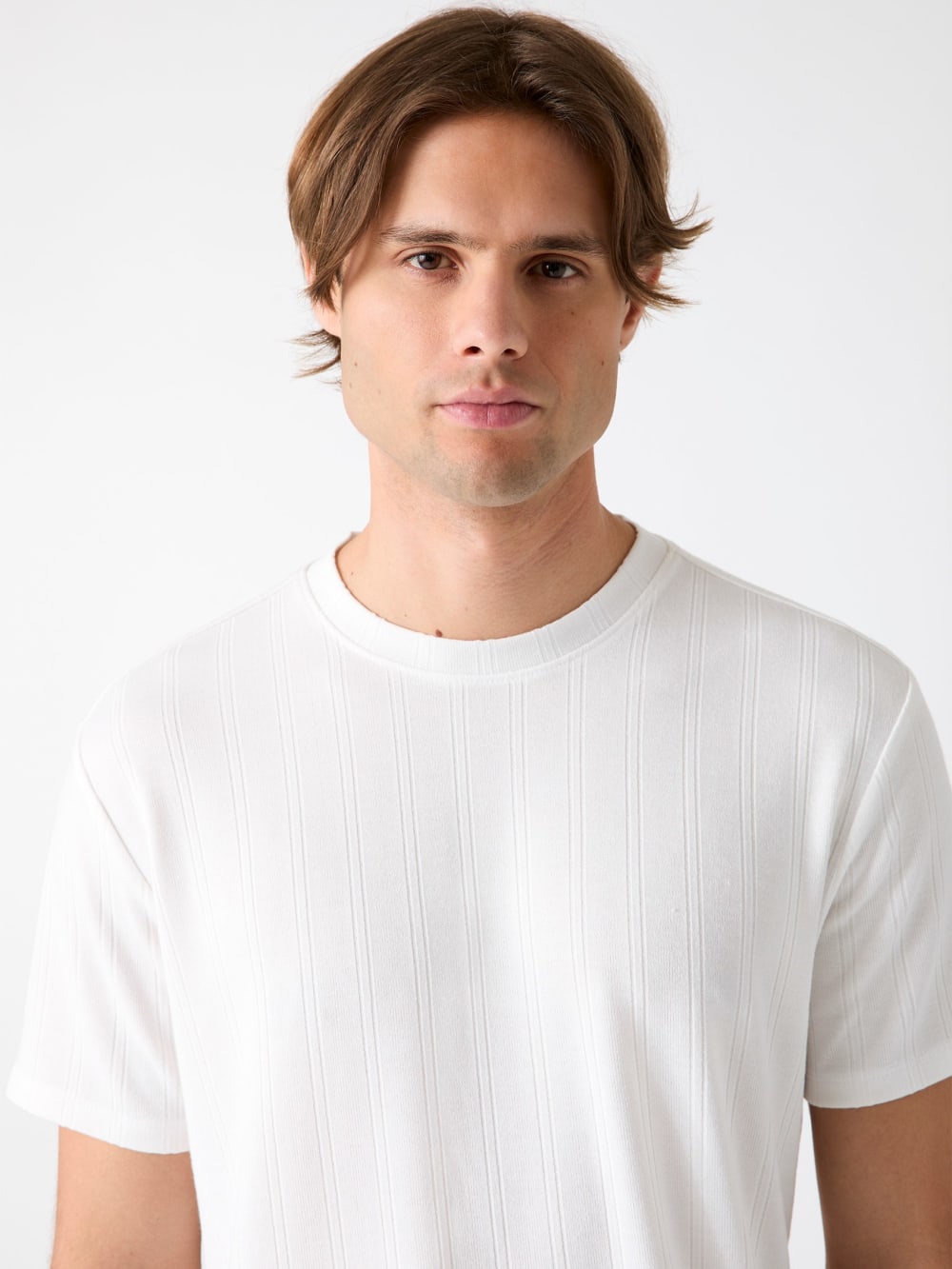 Viscose-blend t-shirt