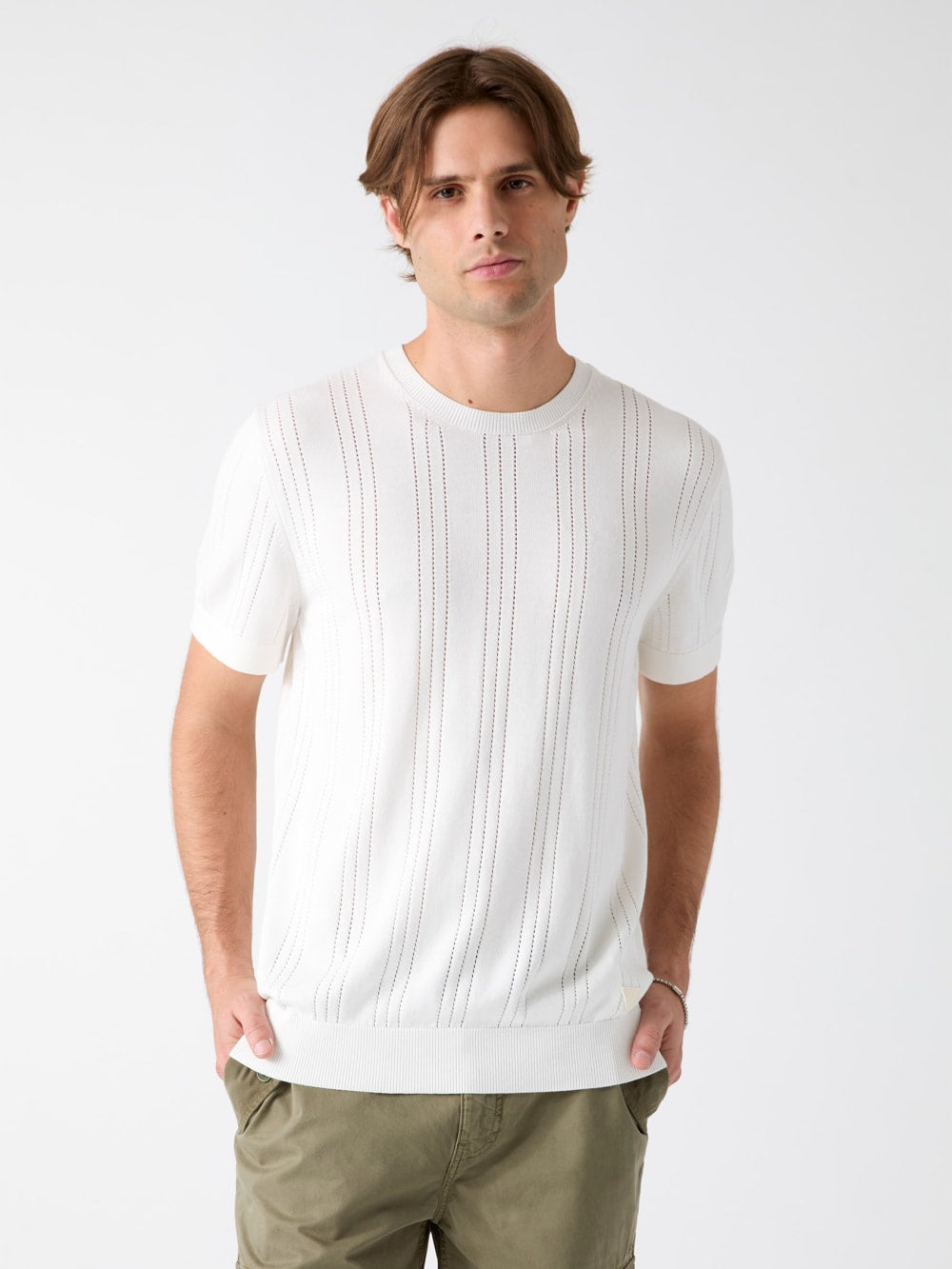 Knitted t-shirt