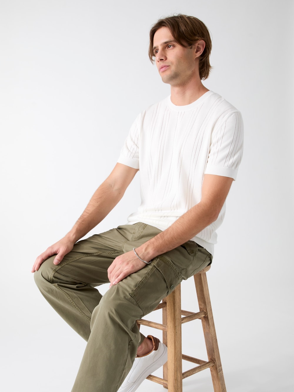 Knitted t-shirt
