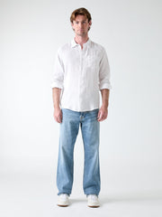 Linen striped shirt