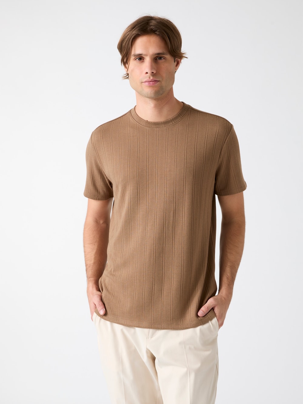 Viscose-blend t-shirt