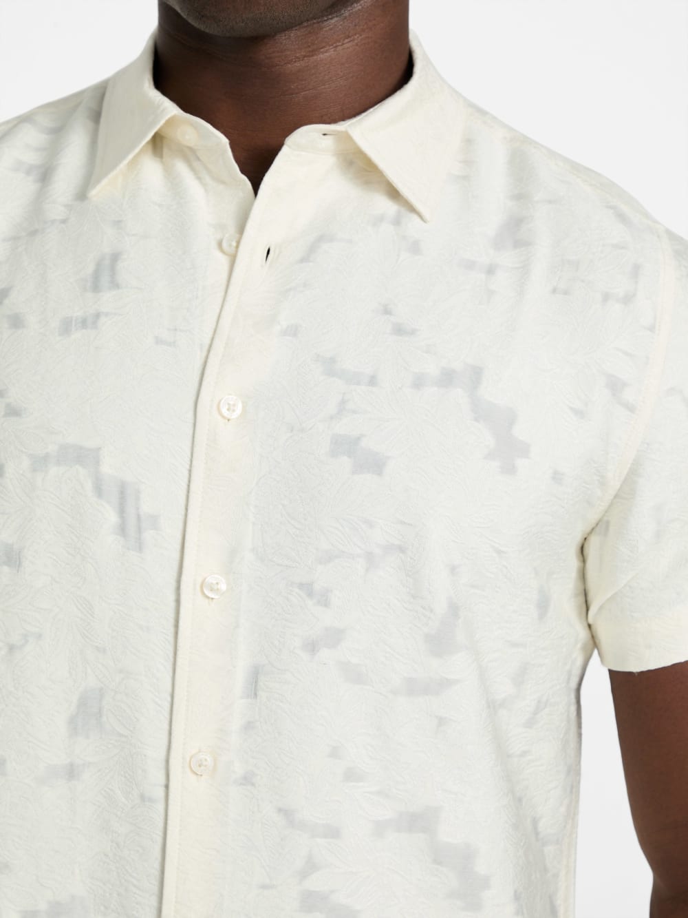 Alden Clip Jacquard Shirt