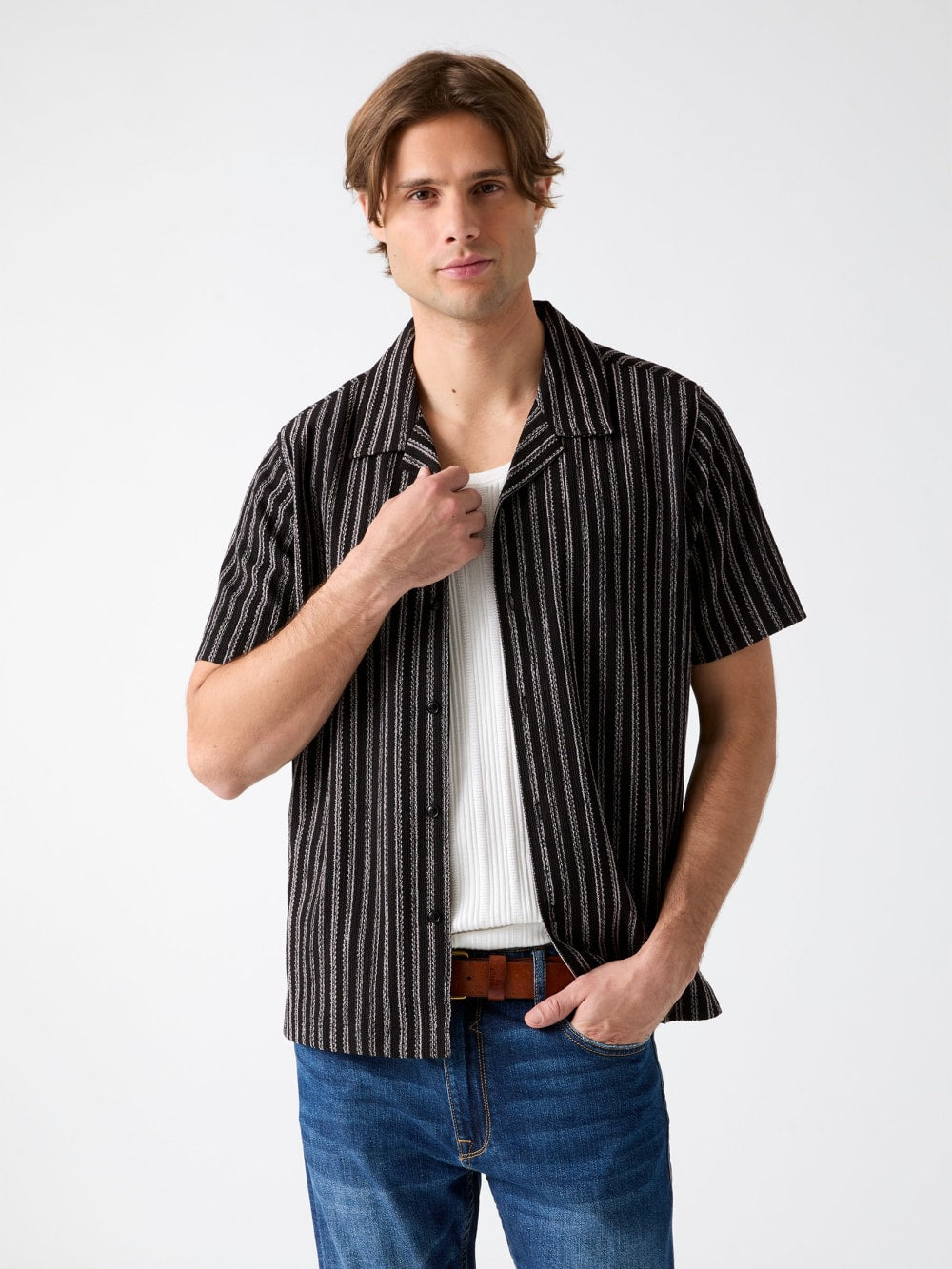 Striped Knit Shirt