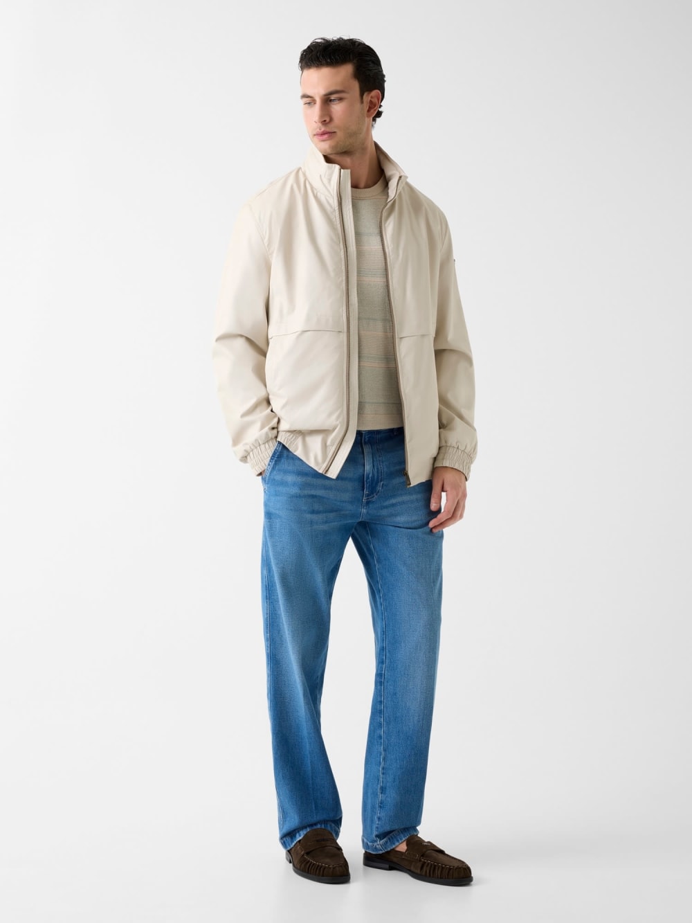 Faux leather jacket