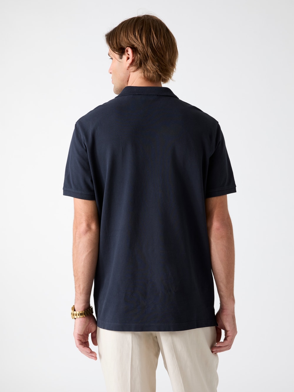 Embroidered polo