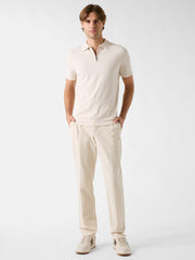 Half-zip polo