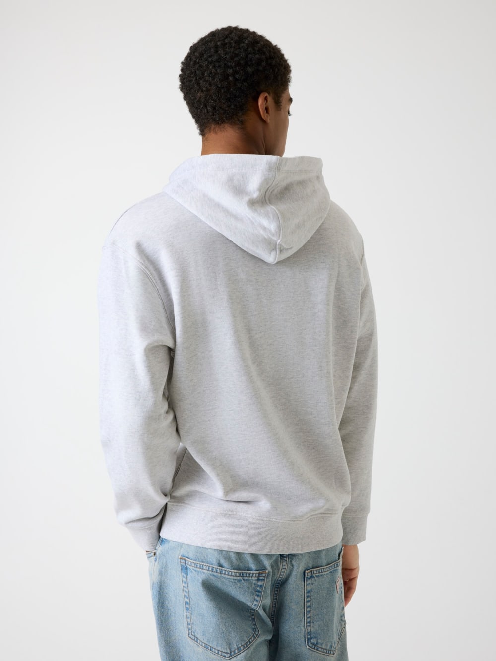 Printed logo hoodie