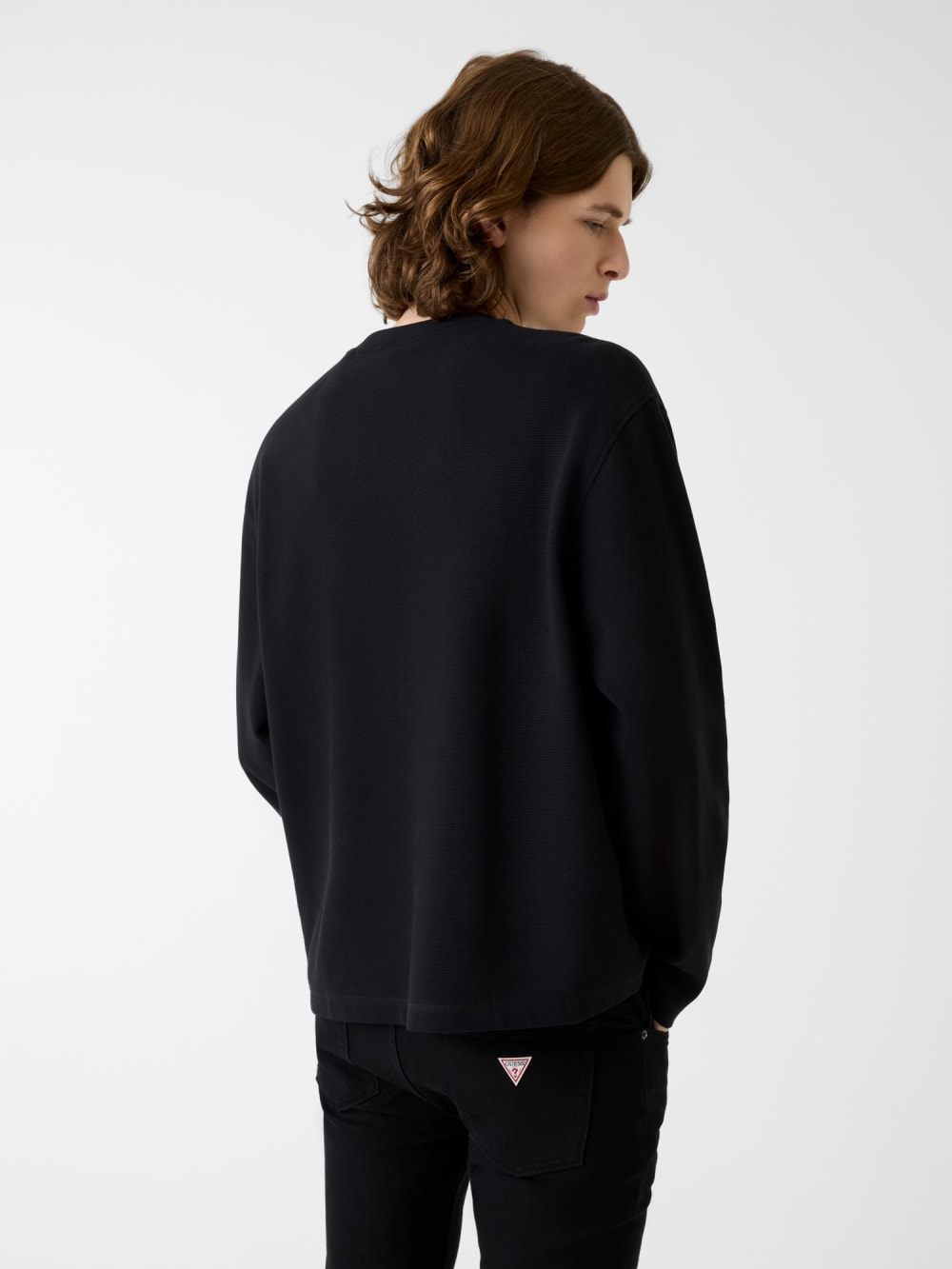 Boxy fit knit t-shirt