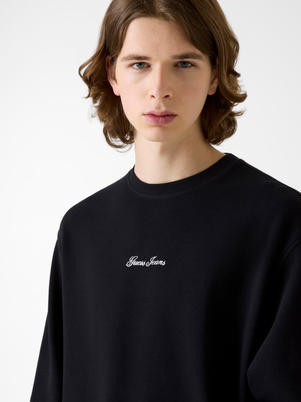 Boxy fit knit t-shirt