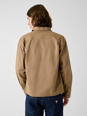 Boxy Crop Pocket Shirt