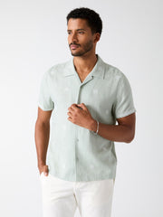 Embroidered Camp Shirt