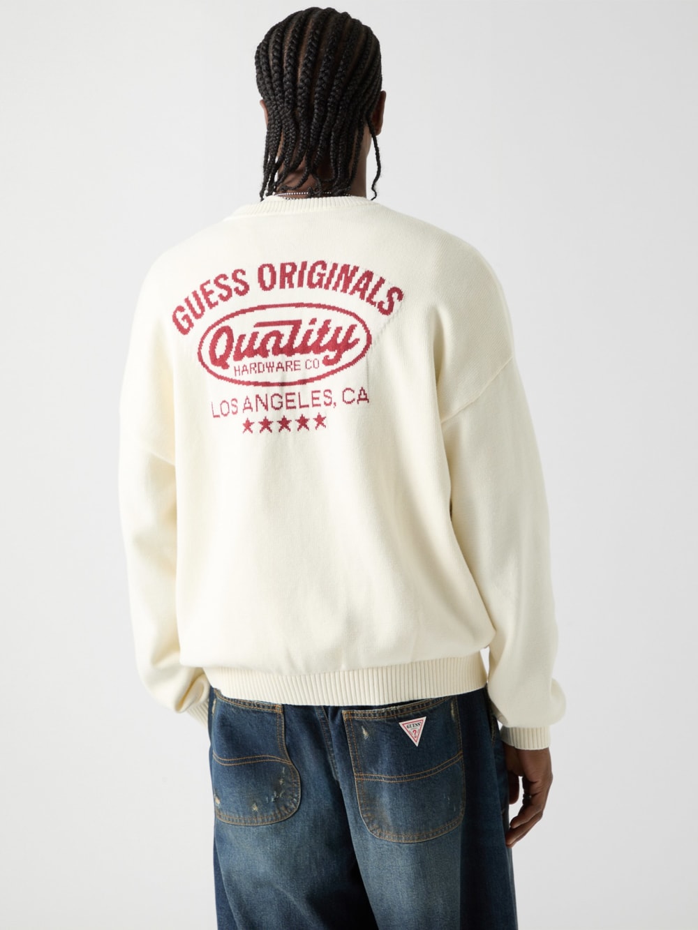 GUESS Originals Eco Back Logo Sweater