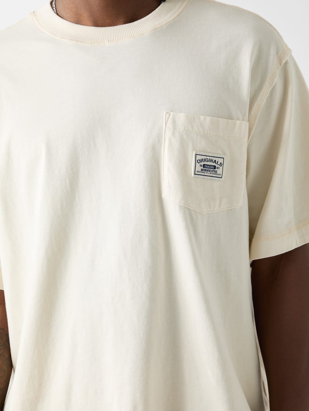 GUESS Originals Eco Boxy Pocket Tee