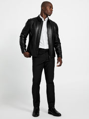Leather jacket