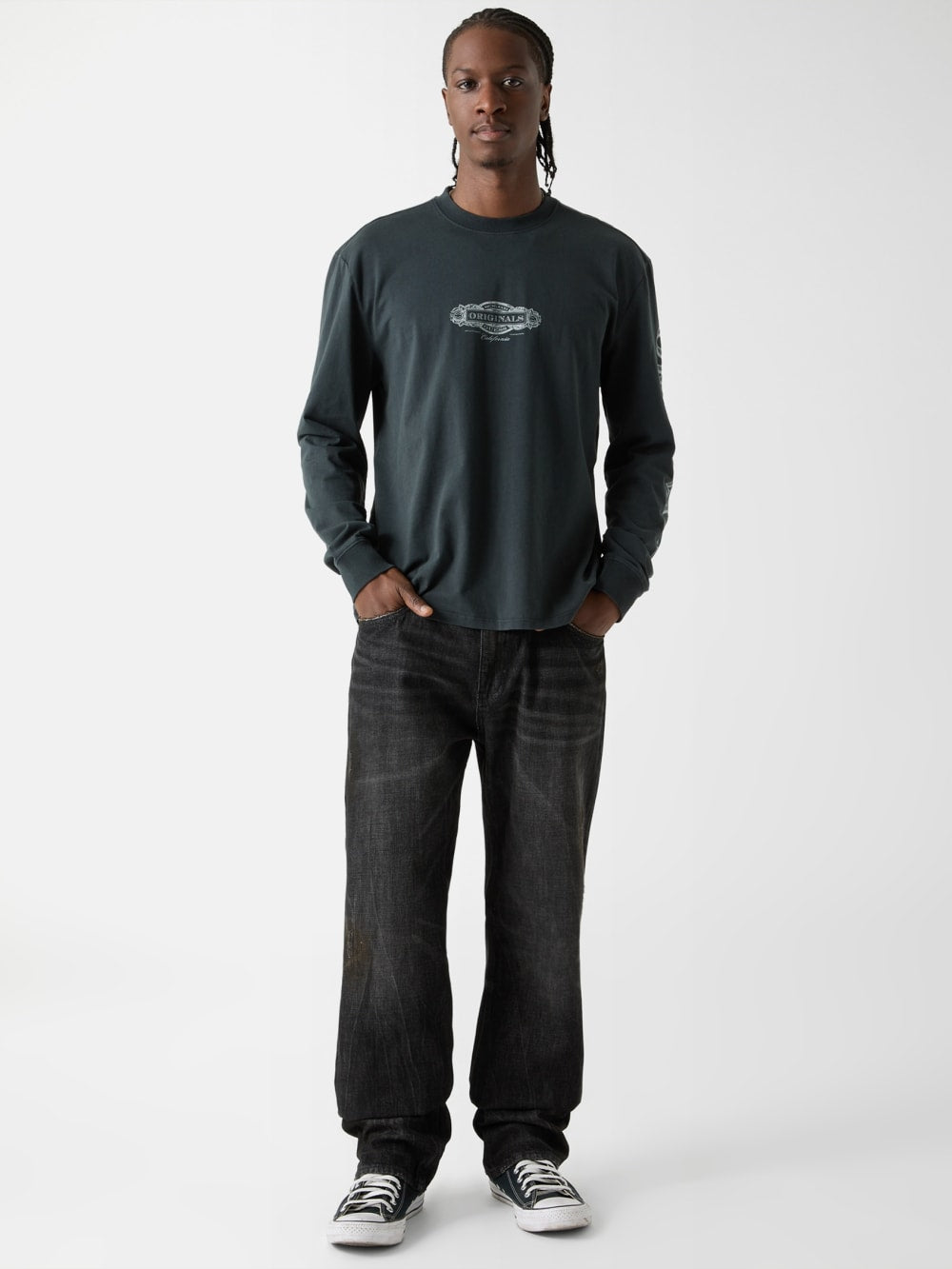 GUESS Originals Relaxed Straight Jeans