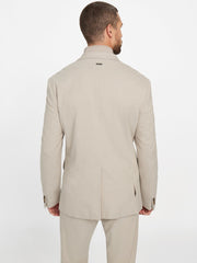 Utility Wool-Blend Blazer