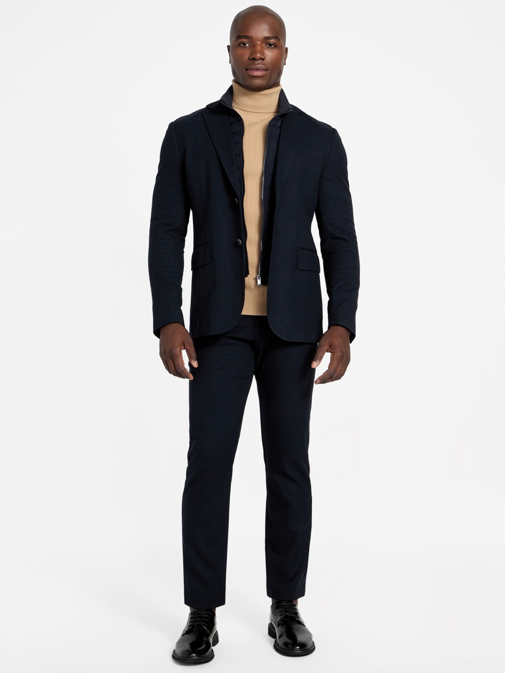 Utility Wool-Blend Blazer