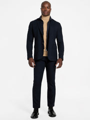 Utility Wool-Blend Blazer