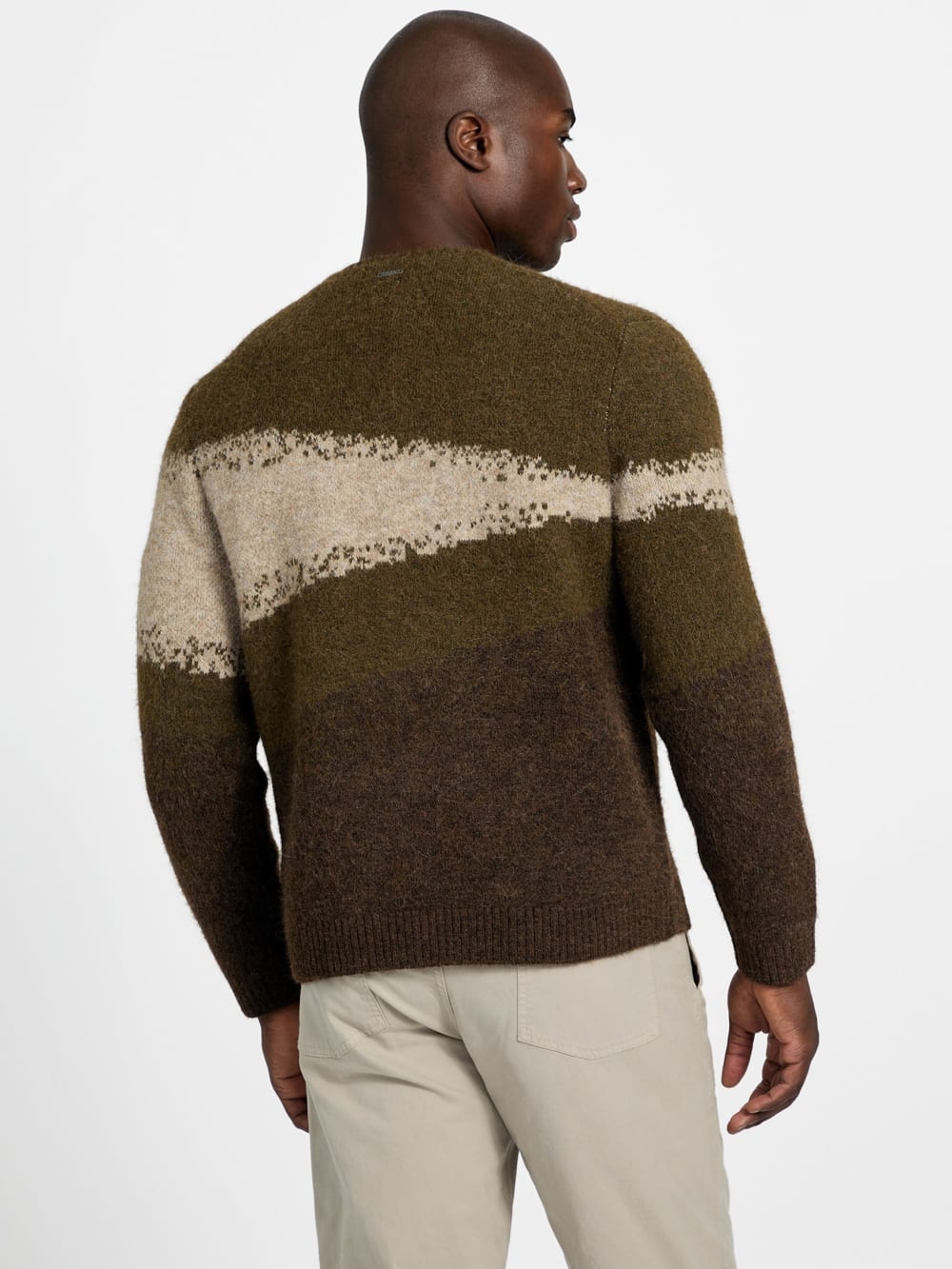 Wool blend cardigan