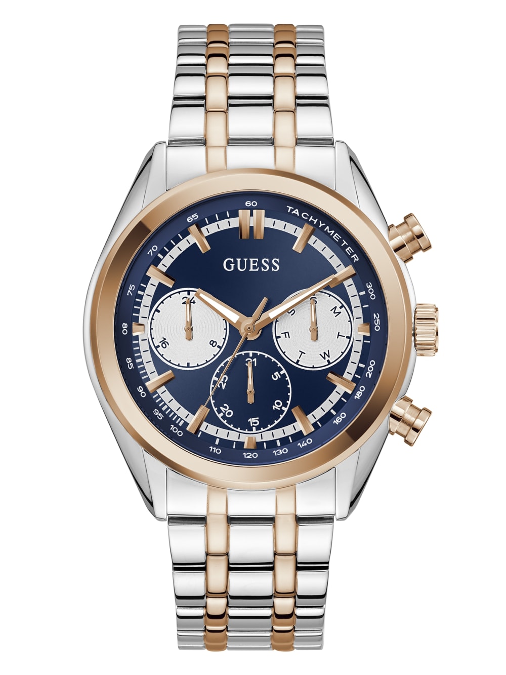 Two-Tone Multifunction Watch