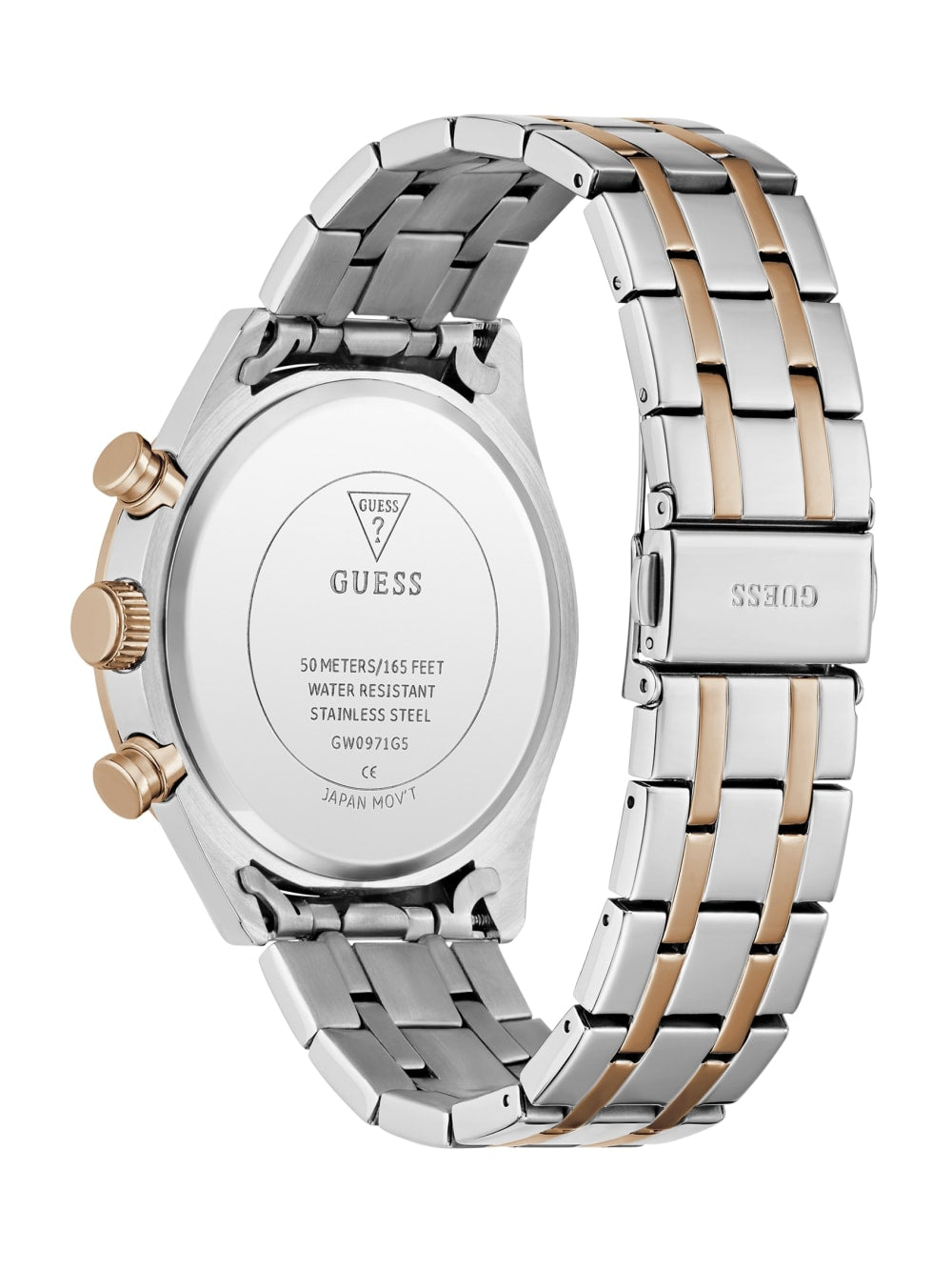 Two-Tone Multifunction Watch