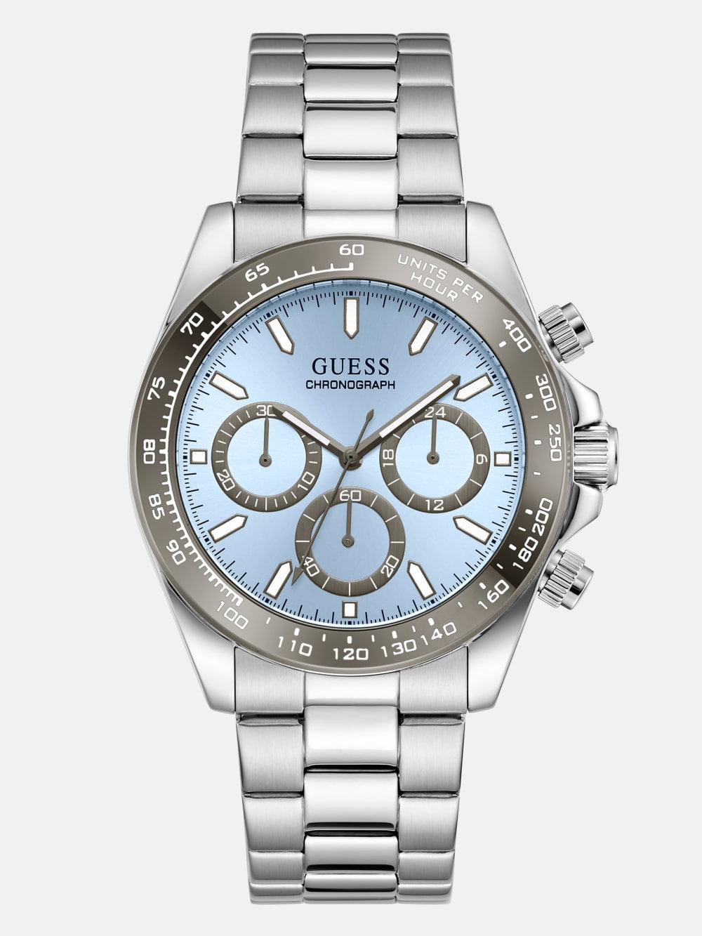 Stainless Steel multi-fuction watch 42 mm