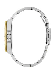 Stainless steel analogue watch 42 mm