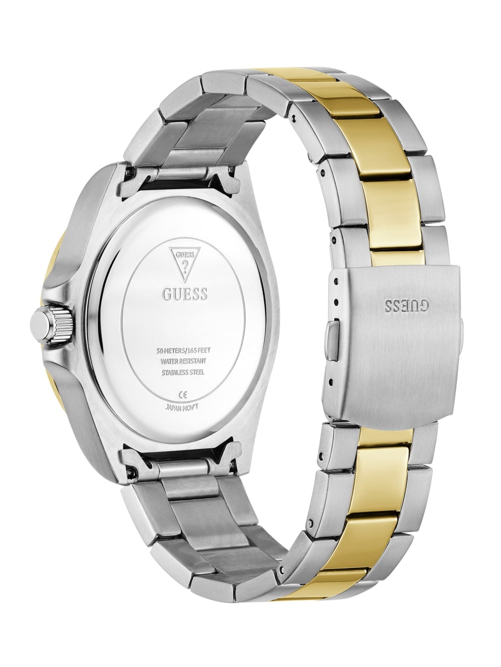 Stainless steel analogue watch 42 mm