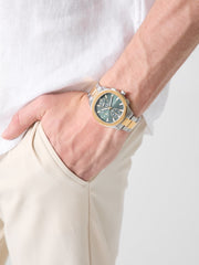 Stainless steel multi-fuction watch 40 mm