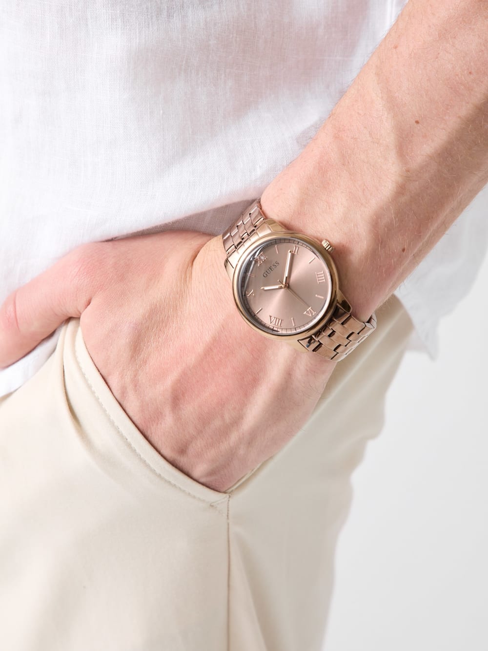 Stainless Steel analogue watch 40 mm