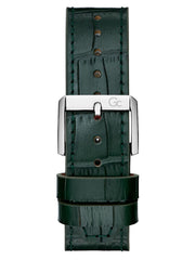 Green Leather Chronograph Watch
